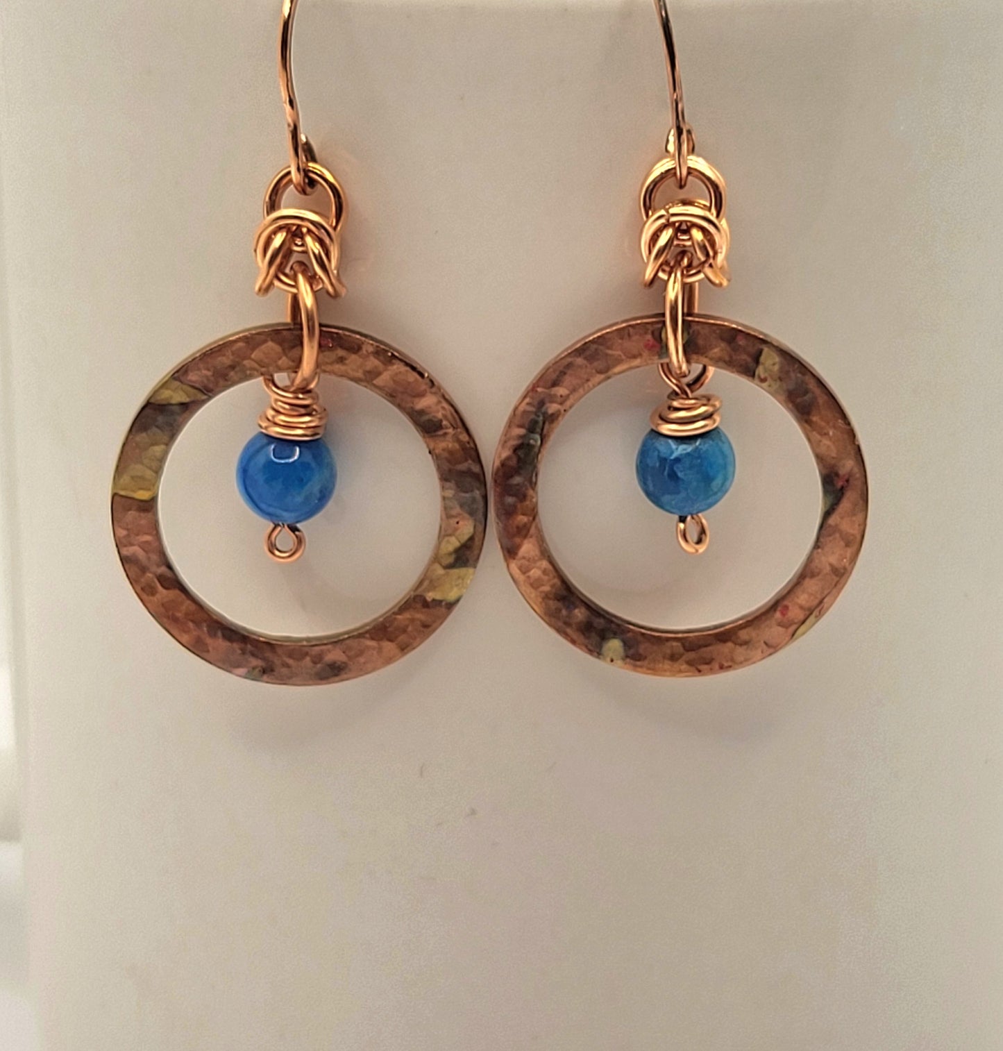 Copper Washer Earrings